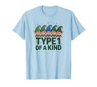 T1D Costume d'elfe diabétique de Type 1 en Son Genre Assorti T-Shirt