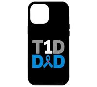 T1D Dad Diabetes Sensibilisation Survivor Combat Survivor Coque pour iPhone 12 Pro Max