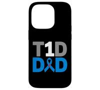 T1D Dad Diabetes Sensibilisation Survivor Combat Survivor Coque pour iPhone 14 Pro