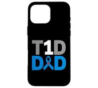 T1D Dad Diabetes Sensibilisation Survivor Combat Survivor Coque pour iPhone 16 Pro Max