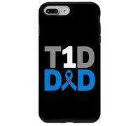 T1D Dad Diabetes Sensibilisation Survivor Combat Survivor Coque pour iPhone 7 Plus/8 Plus