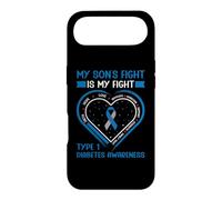 T1D Mois de Sensibilisation au diabète de Type 1 Maman Papa Mon Fils Coque pour iPhone Air
