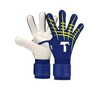 T1TAN Blue Beast 3.0 (FP) - Gants de Gardien de But - Gants de Football pour Gardiens de But - avec Protection des Doigts - Taille 6