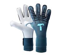 T1TAN Petrol Beast 3.0 - Gants de Gardien de But sans Protection des Doigts - Gants de Football pour Jeunes & Adultes, Unisexe - Fusion Cut et 4mm Aqua Grip - Taille 10