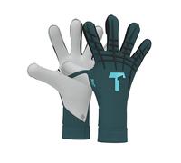 T1TAN Petrol Beast 3.0 - Gants de Gardien de But sans Protection des Doigts - Gants de Football pour Jeunes & Adultes, Unisexe - Fusion Cut et 4mm Aqua Grip - Taille 9