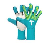 T1TAN Rebel 2.0 Sky Blue (FP) - Gants de Gardien de But - Gants de Football pour Gardiens de But - avec Protection des Doigts - Taille 9
