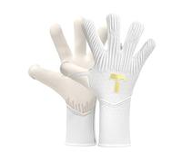 T1TAN Rebel 2.0 White-Out (FP) - Gants de Gardien de But - Gants de Football pour Gardiens de But - avec Protection des Doigts - Taille 10