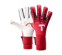 T1TAN Red Beast 3.0 - Gants de Gardien de But avec Protection des Doigts - Gants de Football pour Jeunes & Adultes, Unisexe - Negative Cut et 4mm Gecko Grip - Taille 6