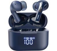 T20 Écouteurs Bluetooth Sans Fil Ecouteurs Bluetooth 5.3 Avec Enc Appel Led Écran Origx 2.0 Acoustique Eq Ajustement 48.5H D'Autonomie Soutient Chargement Sans Fil Et Usb Type C Ip[ECO5242006]