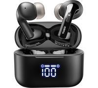T20 Écouteurs Bluetooth Sans Fil Ecouteurs Bluetooth 5.3 Avec Enc Appel Led Écran Origx 2.0 Acoustique Eq Ajustement 48.5H D'Autonomie Soutient Chargement Sans Fil Et Usb Type C Ip[FIL6162005]