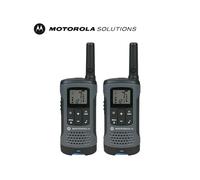 (T200 une paire) Motorola T200TP T200 Radio bidirectionnelle rechargeable longue portée 22 canaux 20