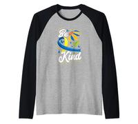 T21 Trisomie 21 Sensibilisation au Syndrome Be Kind Down Manche Raglan