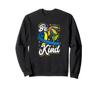 T21 Trisomie 21 Sensibilisation au Syndrome Be Kind Down Sweatshirt