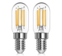 T22 Ampoules LED E14 pour Réfrigérateur 2W Blanc Froid 6000k, SES Pygmy Bulbs Remplacement des Ampoules E14 Réfrigérateur 15W, AC 220-240V, 200 Lumen, Ampoule de veilleuse à petite vis, pack de 2