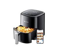 T22 - Friteuse sans huile - Friteuse à air 5L - Ecran LED Tactile - 11 Programmes - App Contrôle - 1500W -100 Recettes