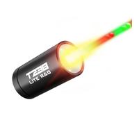 T238-Airsoft Tracer Glow in The Dark, Traceur Tactique Spitfire pour Airsoft/Gel Blaster avec Interface Filetée de 14 mm CCW (Lite R&G, Noir)
