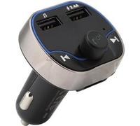 T24 FM Transmitter Wireless Handsfree Car Bluetooth MP3 Player Digital Screen 2 USB Chargers