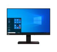 Lenovo ThinkVision T24t-20 LED display 60,5 cm (23.8") 1920 x 1080 pixels Full HD Écran tactile Capacité Noir