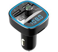 T25 Bluetooth Transmetteur FM, Voiture Lecteur mp3, Soutien Mains Libres Appel TF Carte Ports USB Double