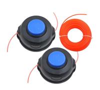 T25 Grass Trimmer Head and Trimmer Line Set Lawn Mower Replacement String Brush Cutter Tool Accessories 2pcs