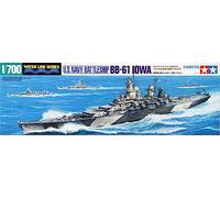 T2M - 31616 - Tamiya - Maquette Plastique à Assembler - US Battleship Iowa - Echelle 1/700