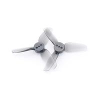 T2X2X3 Reinforced 3-Blade Propeller 2 inch Tiny Whoop Drone High Toughness Polycarbonate for Training Flight Platforms(T2X2X3 Grey 2Pairs)