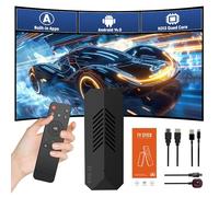 T3 Mini Android TV Stick 14.0, Clé TV Android Intelligente Full HD, Processeur Quadricœur H313, Compatible avec Le WiFi, Lecteur Multimédia Plug-and-Play pour Home Cinéma et Téléviseurs