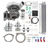 T3 T4 T04E Turbocompresseur Universel Turbo Kit pour 1.5L-3.0L engine Oil Cooling Float Bearing
