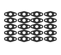 T3 T4 Turbo Oil Drain Gasket Set | 20 Pcs Thickened Paper Gaskets for Turbocharger Oil Return Feed Flange | Heat Tolerant Seals for Motor Performance/Automotive Repair
