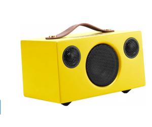 T3+ Yellow enceinte Portable Sans fil Bluetooth Jusqu'à 30 heures d'autonomie. Qualité sonore primée. La magie du portable et du sans fil.