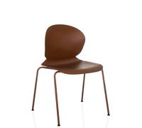 T36 VI - Chaise à quatre pieds Marron rouge