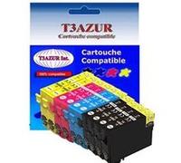 T3azur 10 cartouches d'encre compatibles 29xl pour epson expression home xp247, xp255, xp 247, xp 255 G
