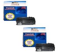 T3AZUR - 2 Toners compatibles type T3AZUR remplace HP CF280X / HP 80X Noir G