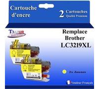 Lot de 5 cartouches d'encre compatibles type pour LC3219 XL pour Brother MFC J5330DW J5330DW XL - T3AZUR (Noir et Couleur)