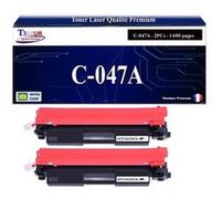 T3AZUR -2x Toners compatibles avec Canon 047 (2164C002) pour Canon LBP112, LBP113w, MF112, MF113w, LBP-112, LBP-113w, MF-112, MF-113w Noir G
