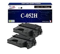 - 2x Toners compatibles avec Canon 052H pour Canon LBP-212dw, LBP-215x, LBP-214dw Noir - 9 200p
