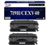 T3AZUR -2x Toners compatibles avec Canon 719H / CEXV40 pour Canon LBP251dw, LBP252dw, LBP253x, LBP6300, LBP6300DN, LBP6310DN Noir G
