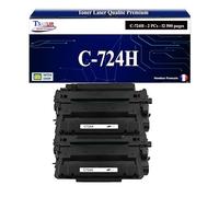T3AZUR -2X Toners compatibles avec Canon 724H (3482B002) pour Canon LBP6750DN, LBP6780X, MF512x, MF515x
