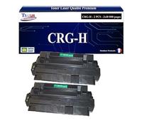 T3AZUR -2X Toners compatibles avec Canon CRG-H pour Canon LBP3500, LBP-3500