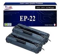T3AZUR -2x Toners compatibles avec Canon EP22 (1550A003) pour Canon LBP1120, LBP800, LBP810 Noir G