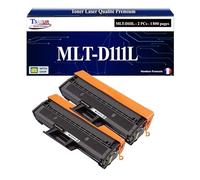 T3AZUR - 2X Toners compatibles avec Samsung MLT-D111L MLT-D111S pour Samsung Xpress 2078W M2020 M2020W M2021 M2021W M2022 M2022W M2026 M2026W M2070 M2070F M2070FW M2070W