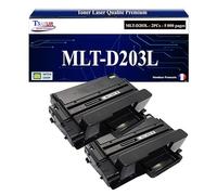 T3AZUR - 2X Toners compatibles avec Samsung MLT-D203L pour Samsung ProXpress SL-M3320 M3320ND M3370 M3370FD M3370FW M3820 M3820NDW M3870 M3870FD M3870FW M4020 M4020ND M4020NX M4020D M4070 M4070FR
