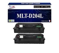 T3AZUR - 2X Toners compatibles avec Samsung MLT-D204L MLTD204L pour Samsung ProXpress M3325ND M3375 M3825DW M3825ND M3875FD M3875FW M4025ND M4025NX M4075FR M4075FX