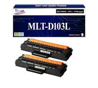 T3AZUR - 2X Toners compatibles avec Samsung MLTD103L D103L pour Samsung SCX-4705ND SCX-4726FN SCX-4727FD SCX-4728FD SCX-4728FW SCX-4729FD SCX-4729FW SCX-4729FWX
