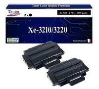T3AZUR -2x Toners compatibles avec Xerox 106R01486/ 106R01485 pour Xerox WorkCentre 3210, 3210VN, 3220, 3220VDN Noir