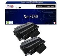 T3AZUR -2x Toners compatibles avec Xerox 3250 (106R01374/106R01373) pour Xerox Phaser 3250, 3250VD, 3250VDN Noir