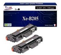 T3AZUR -2x Toners compatibles avec Xerox B205 B210 B215 (106R04347/106R04346) - Noir Noir