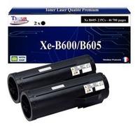 T3AZUR -2x Toners compatibles avec Xerox VersaLink B600 B605 B610 B615 (106R03944)- Noir Noir