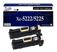 T3AZUR -2x Toners compatibles avec Xerox WorkCentre 5222 5225 5230 (106R01306) - Noir Noir