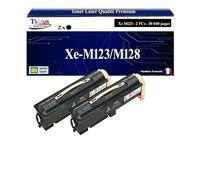 T3AZUR -2X Toners compatibles avec Xerox WorkCentre M123, M128 (006R01182) - Noir